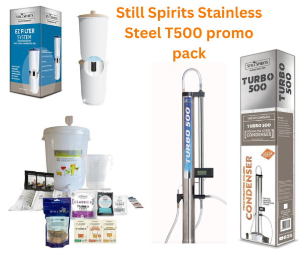 Still Spirits Stainless Steel T500 promo pack