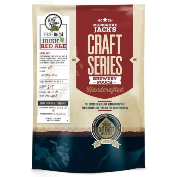 Mangrove Jack's Craft Series Irish Red Ale - 2.2kg