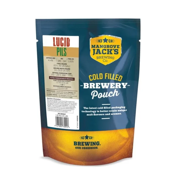 Mangrove Jack's Traditional Lucid Pils - 1.8kg