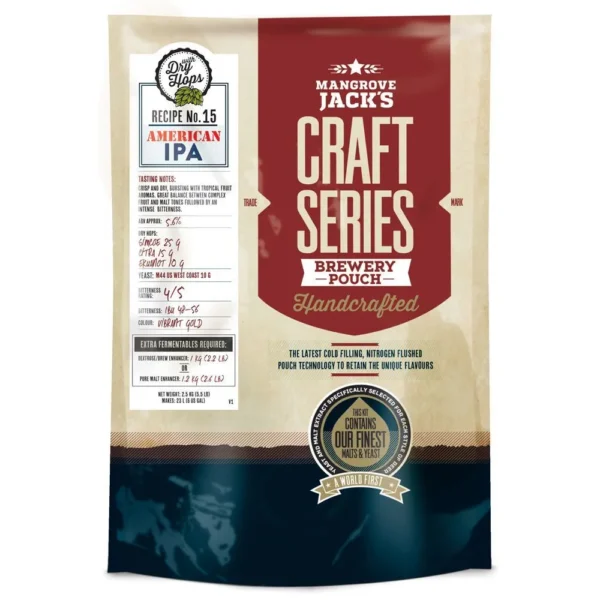 Mangrove Jack's Craft Series American IPA + dry hops - 2.5kg