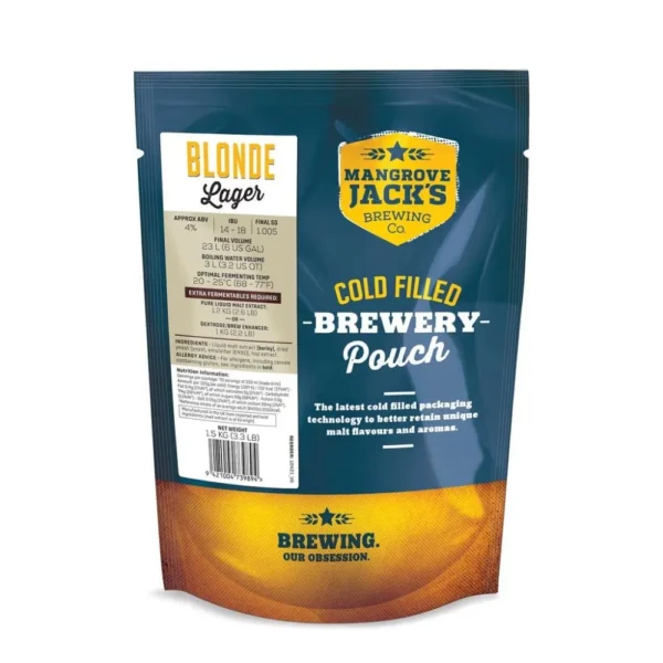 Mangrove Jack's Traditional Blonde Lager -1.5kg