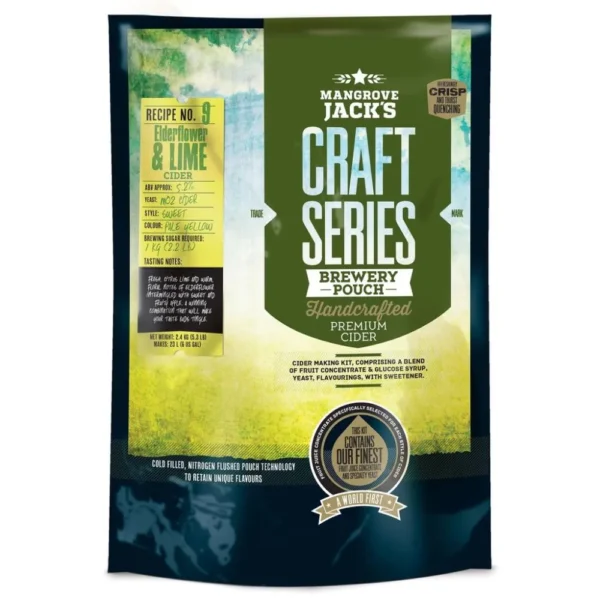 Mangrove Jack's Craft Series Elderflower & Lime Cider -2.4kg