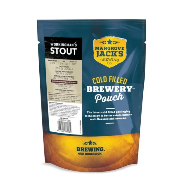 Mangrove Jack's Traditional Workingmans Stout - 1.8kg