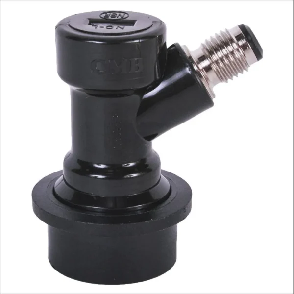 These high quality plastic disconnects are the most common homebrewer piece of equipment to attach to ball lock kegs. Our Premium Ball Locks are designed with the highest tolerances and quality control standards. NOW WITH A 5 YEAR WARRANTY! Ball Lock Disconnect MFL (Black/Liquid) These high quality plastic disconnects are the most common homebrewer piece of equipment to attach to ball lock kegs. Our Premium Ball Locks are designed with the highest tolerances and quality control standards. The barbs are made from stainless steel not nicle coated brass like some of the other cheaper disconnects you might see on the market. With the MFL thread you can attach: - Barb fitting (Swivel Nut & Barb) - 8mm push in fitting - MFL tap shank adaptor - Mini All In One Regulator - Premium Mini Regulator